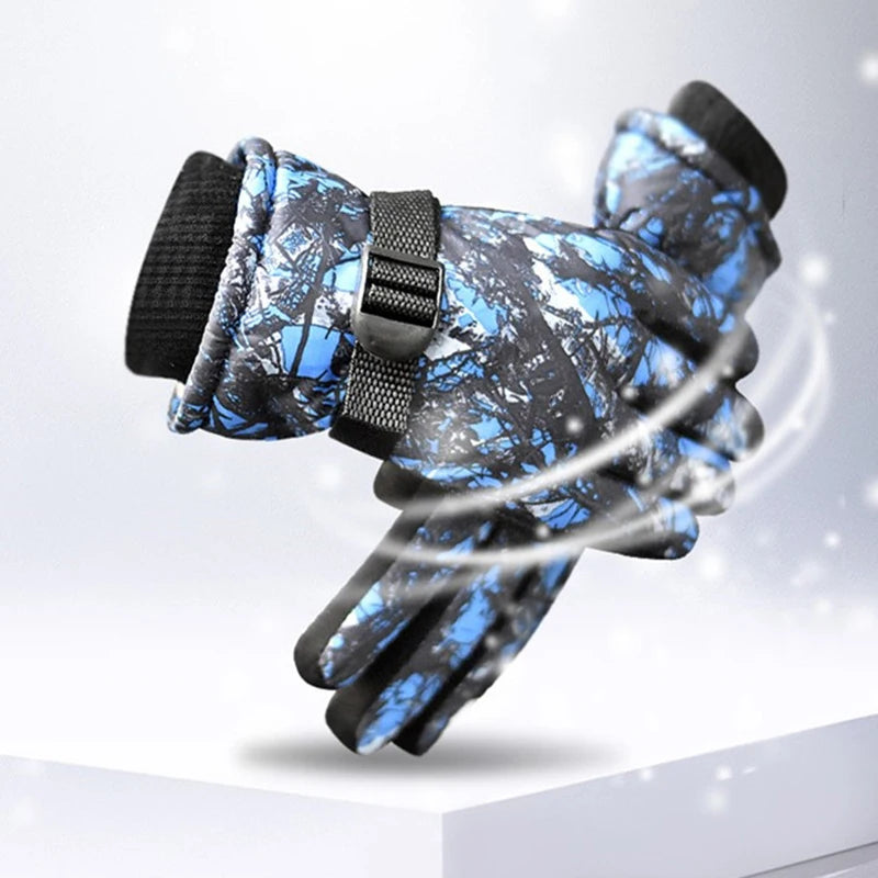 Kids Waterproof Ski Mittens | Warm Winter Snow Gloves Ages 7–13