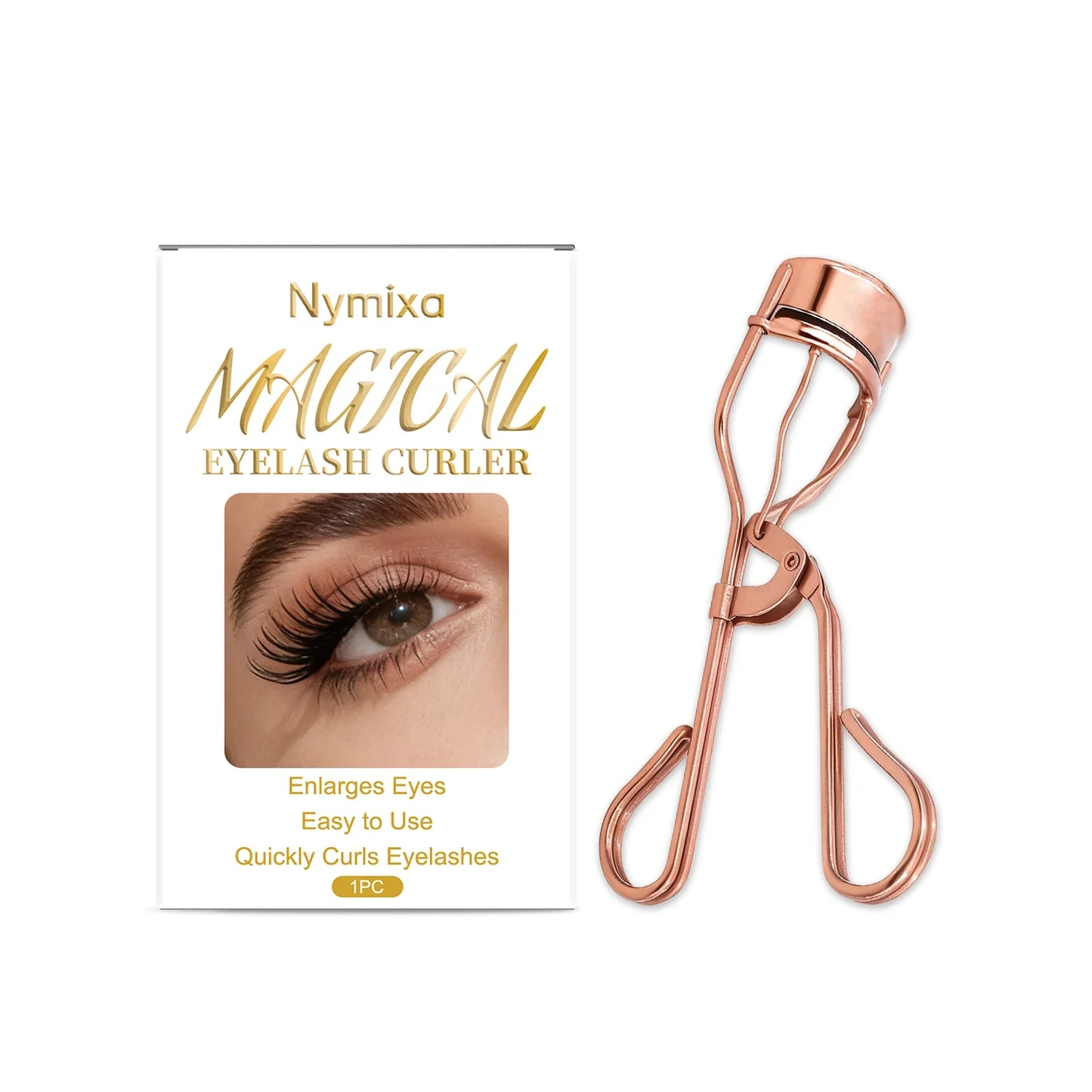 Professional Carbon Steel Eyelash Curler – Natural Long-Lasting Curl