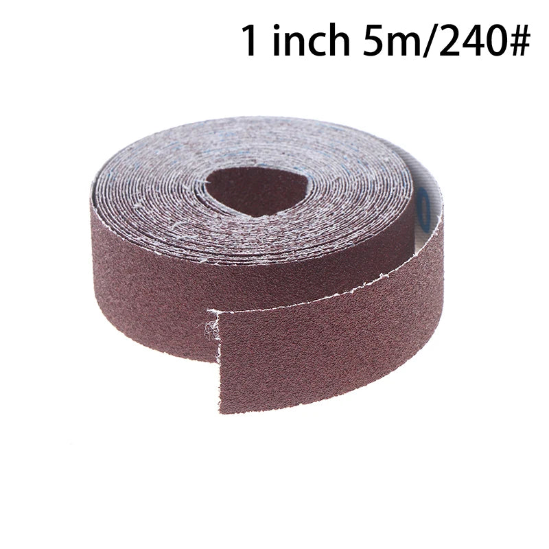 1 Inch Emery Cloth Rolls Continuous Sandpaper For Wood Sanding Metal Polishing Car Detailing Peaceful Pleasures Health and Wellness A7