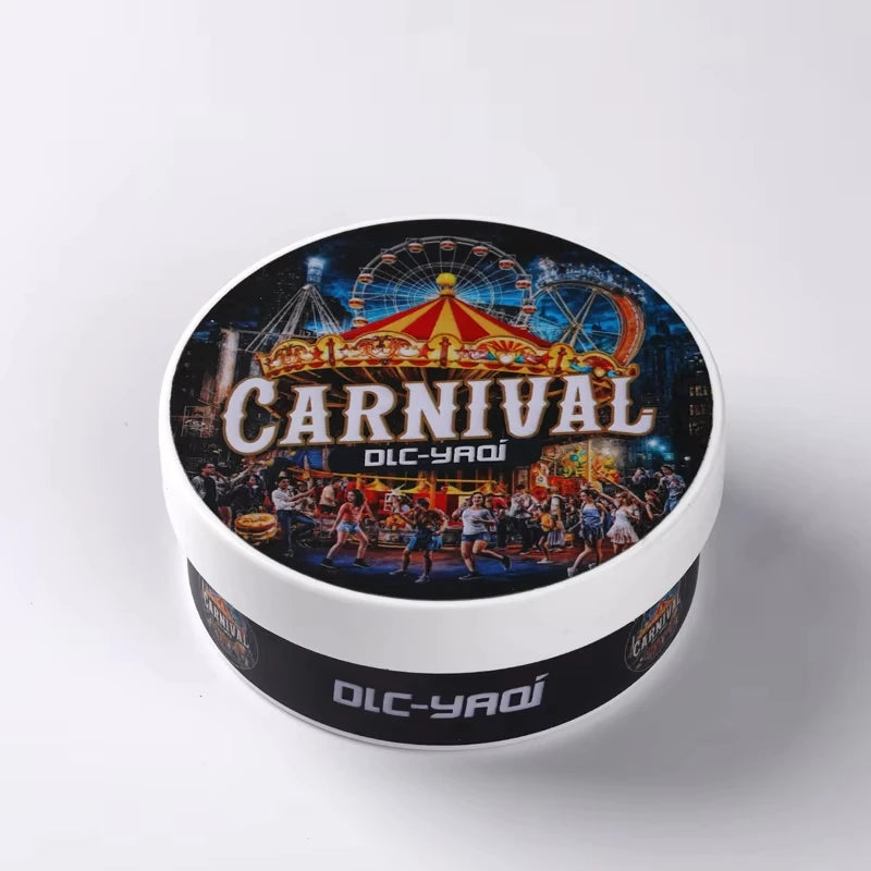 2026 YAQI New Arrival CARNIVAL Atisan Shaving Soap for Men 170g Artisanal Lather Beard Grooming Essential Peaceful Pleasures Health and Wellness