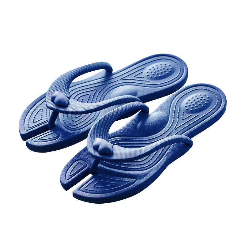 Women's Foldable Travel Flip Flops – Non-Slip Beach Sandals
