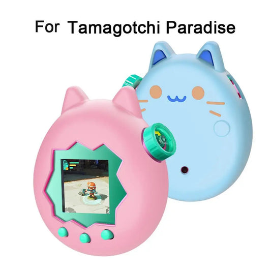 For Tamagotchi Paradise Silicone Protective Case Cute Skin Cover Sleeve Soft Shell Gaming Accessory Peaceful Pleasures Health and Wellness