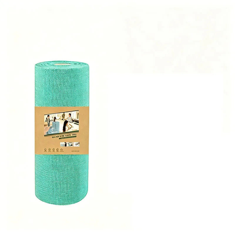 Tearable Cleaning Towel Roll – Reusable Absorbent Wipes (20 Sheets)