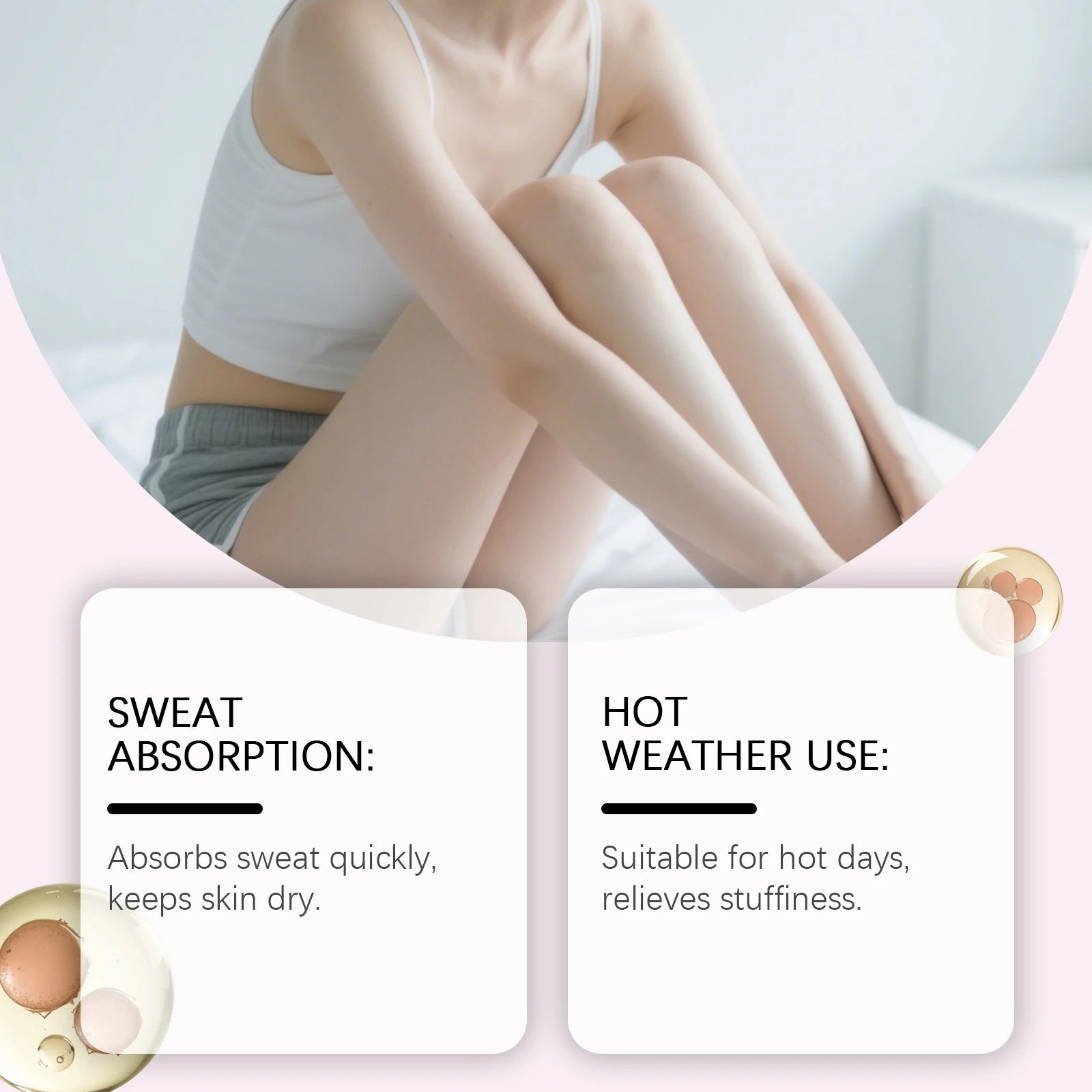 Talc-Free Body Powder – Anti-Chafe, Sweat Absorbing | Unisex Peaceful Pleasures Health and Wellness