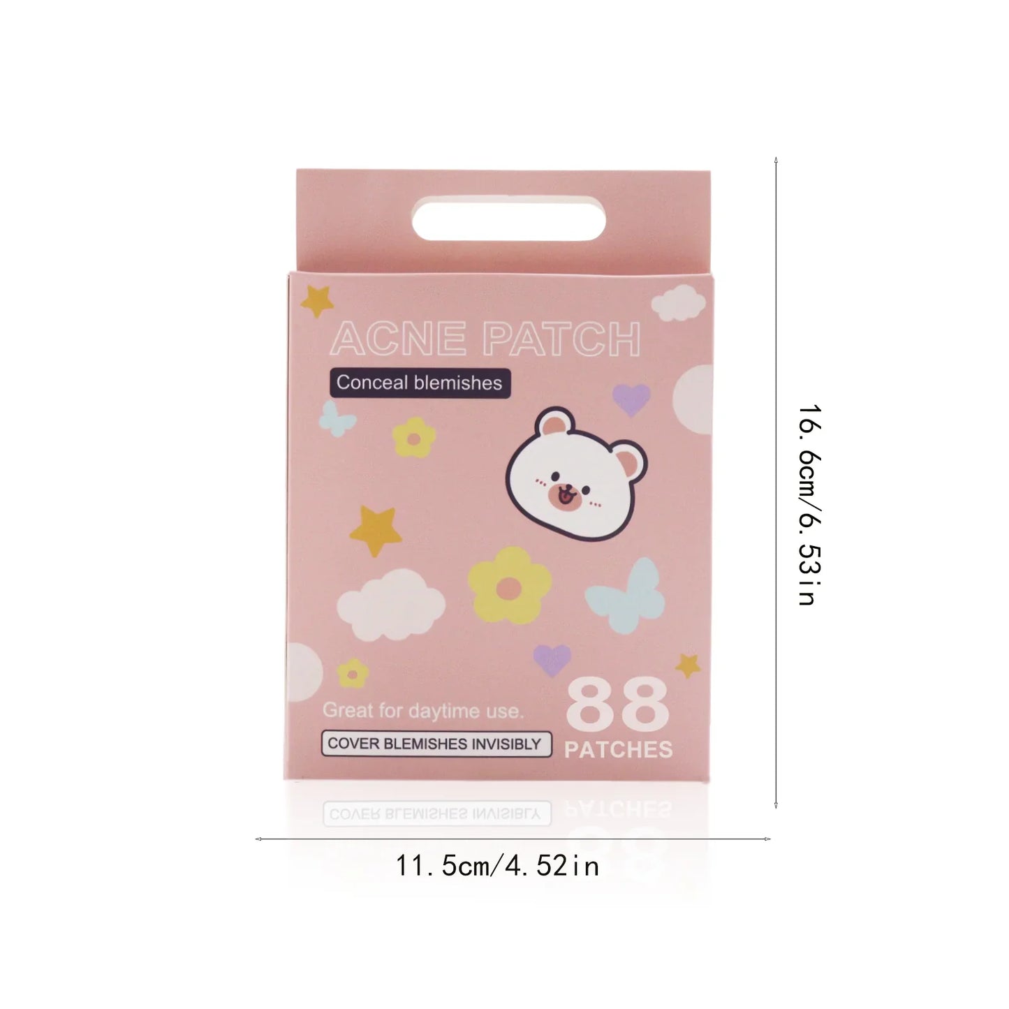 88-Pc Hydrocolloid Pimple Patches – Invisible Overnight