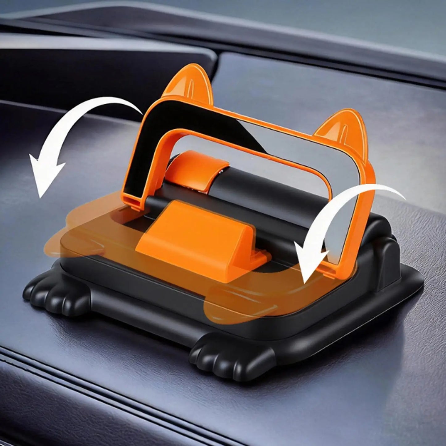 2-in-1 Parking Number Plate & Car Dashboard Phone Holder