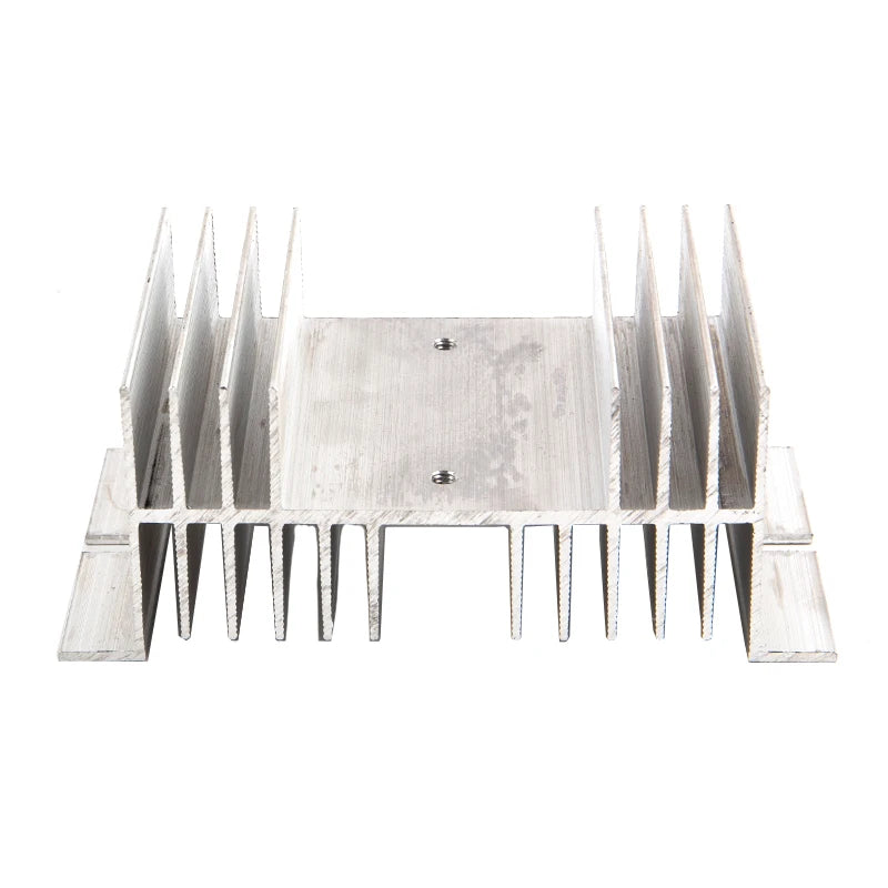 Aluminum Single Phase Solid State Relay SSR Heat Sink Base Radiator 50*125*70mm Peaceful Pleasures Health and Wellness