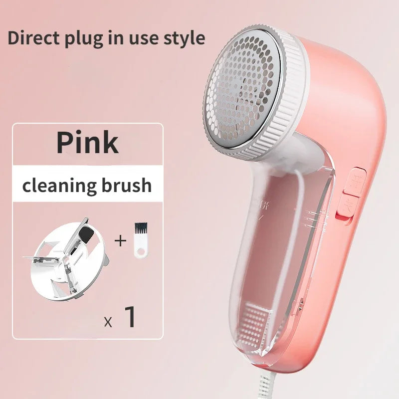 Household Removes Lint From Clothes Clothing Pet Hair Remover Fabric Shaver Take Out of Clothes Cats Hairs Cleaning Home Roller Peaceful Pleasures Health and Wellness Pink Headx1