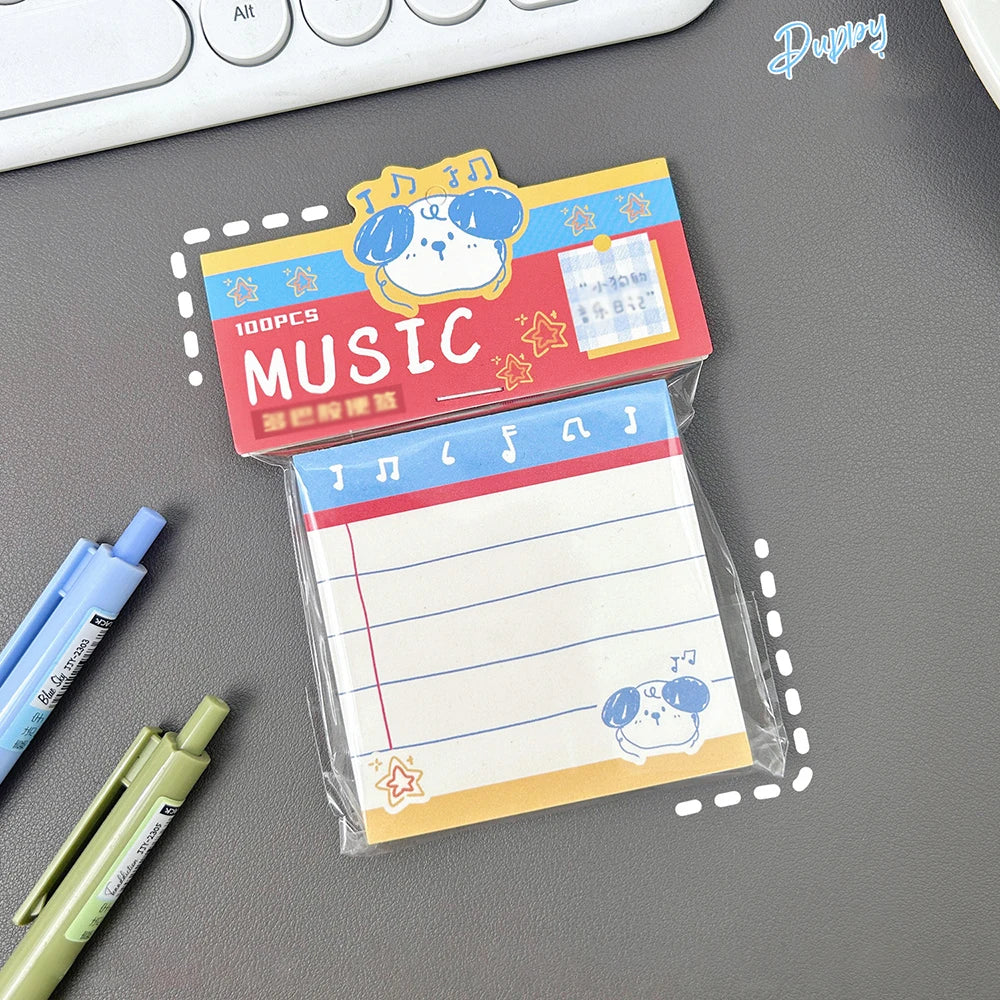 Memo Book Creative Simple Tearable Student Office Message Portable