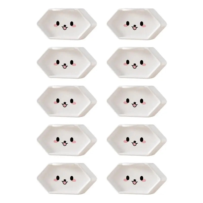 10-Pack Childproof Outlet Cover Plugs | 2-Hole Socket Safety