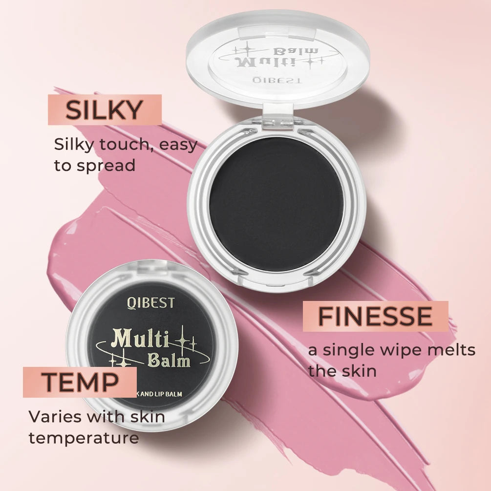 Warm Change Blush Clear Crystal Color Changing Highlight Lasting Fine Shimmer Blush Cream Natural Makeup Blush Palette Lip Tint Peaceful Pleasures Health and Wellness