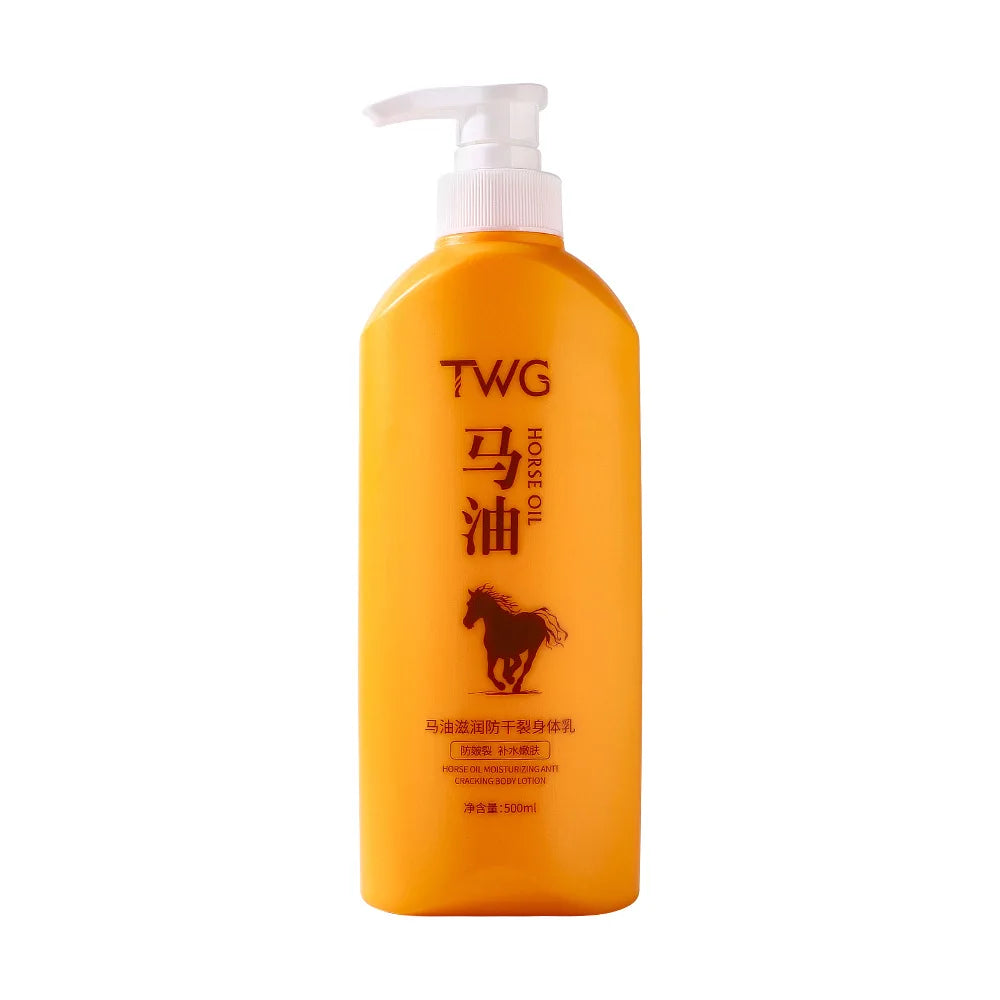 Horse Oil Moisturizing Body Cream – Hydrating & Nourishing 500ml