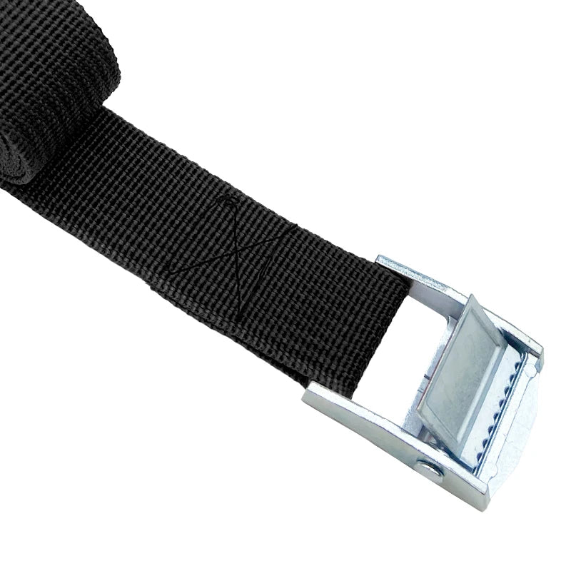 1M Buckle Tie-Down Belt Cargo Straps for Car Motorcycle Bike with Metal Buckle Tow Rope Strong Ratchet Belt for Luggage Peaceful Pleasures Health and Wellness