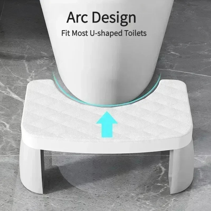 Non-Slip Bathroom Footstool for Kids & Adults | Step Stool