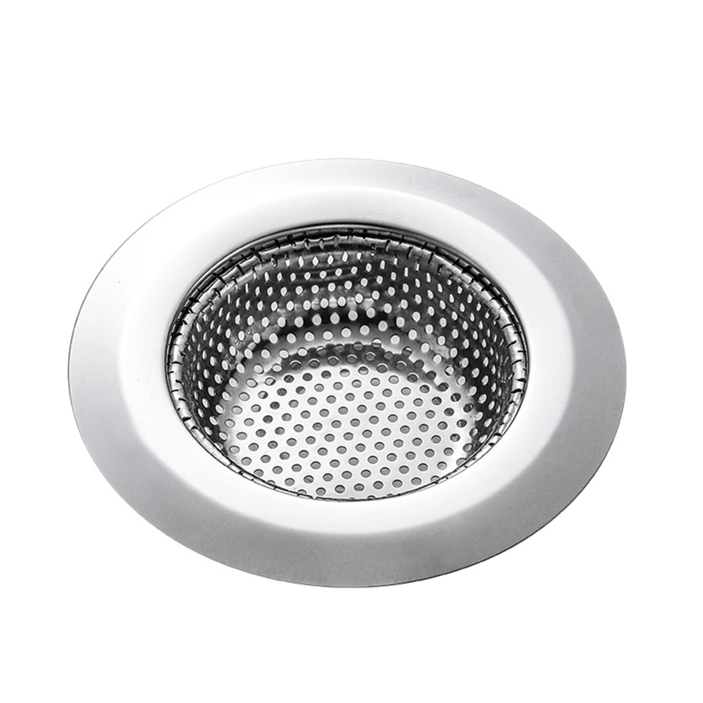 Strainer Stainless Steel Sink Stopper Innovative Practical Design Mess-Free Draining Strainer for Kitchens Restaurants Sewer Peaceful Pleasures Health and Wellness