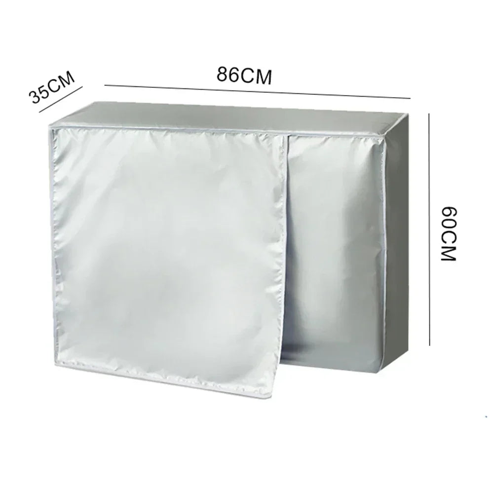 Waterproof AC Outdoor Unit Cover – Heavy Duty Dustproof Polyester