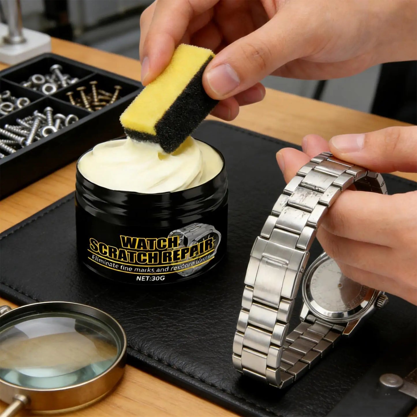 Watch Polishing Paste – Scratch Repair & Metal Shine Cream 30g