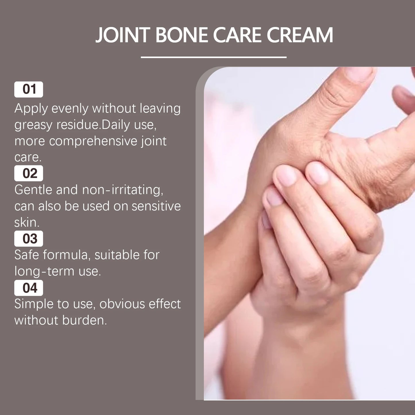 Bee Venom Joint & Muscle Relief Cream – Knees, Back, Shoulders
