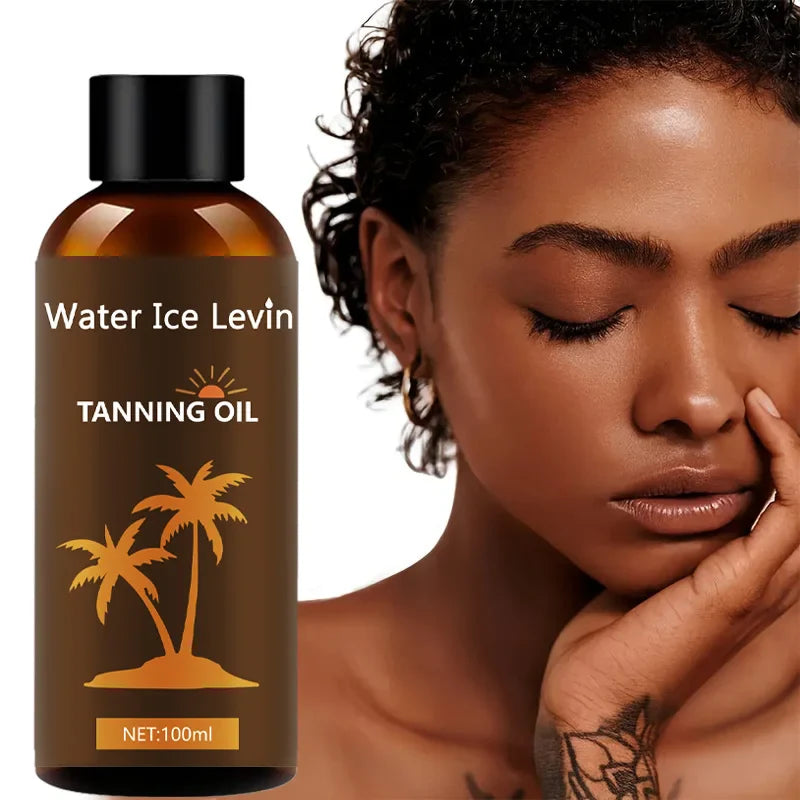 Hydrating Tanning Oil – Hyaluronic Acid & Collagen | All Skin