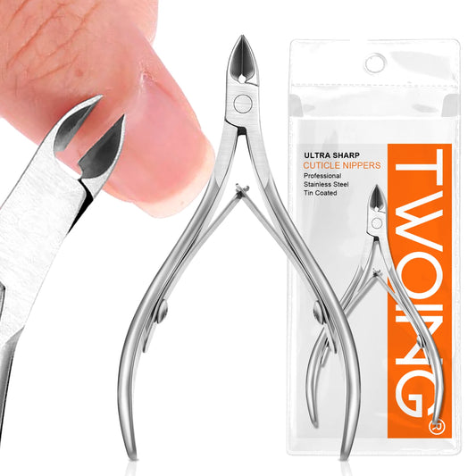 3 Packs stainless steel Cuticle Nippers Cuticle Trimmer,Professional Nail Care Tool For Manicure Pedicure And Nail Art Designs Peaceful Pleasures Health and Wellness