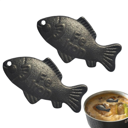 Reusable Iron Fish 2-Pack | Natural Iron-Enriching Cooking Tool Iron Cooking Tool Oasis Select