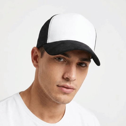 Unisex Suede Mesh Baseball Cap | Adjustable Sun Hat Baseball Cap Peaceful Pleasures Health and Wellness
