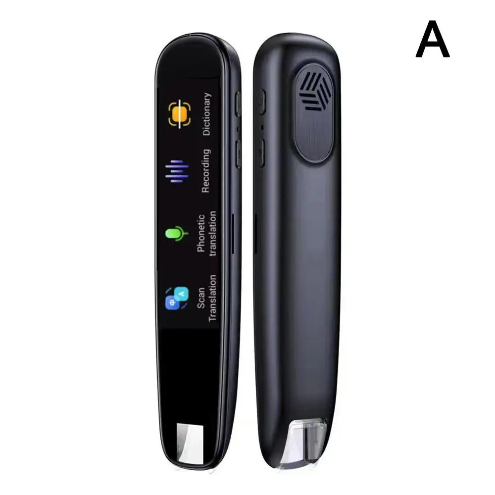 Offline Translation Pen For Teacher Student Dictionary English Intelligent Scanning Point Reading 123 Languages Translator Pen Peaceful Pleasures Health and Wellness black JP