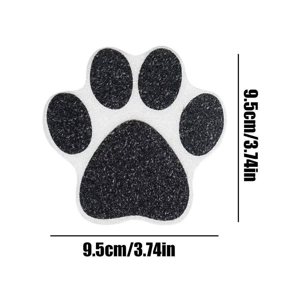 Dog Paw Non-Slip Bath Stickers 20-Pack | Kids & Elderly Safety
