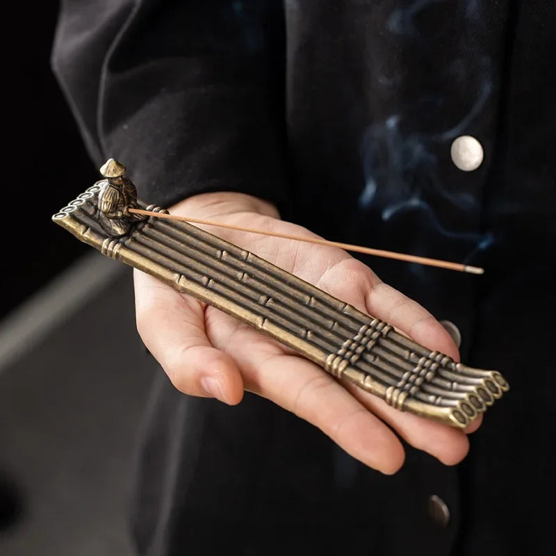 Japanese Fisherman Boat Incense Stick Holder | Home Decor