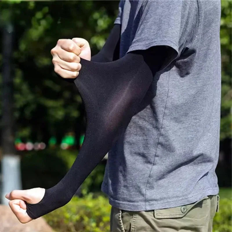 UPF 50+ Sun Protection Arm Sleeves – Cooling UV Cover