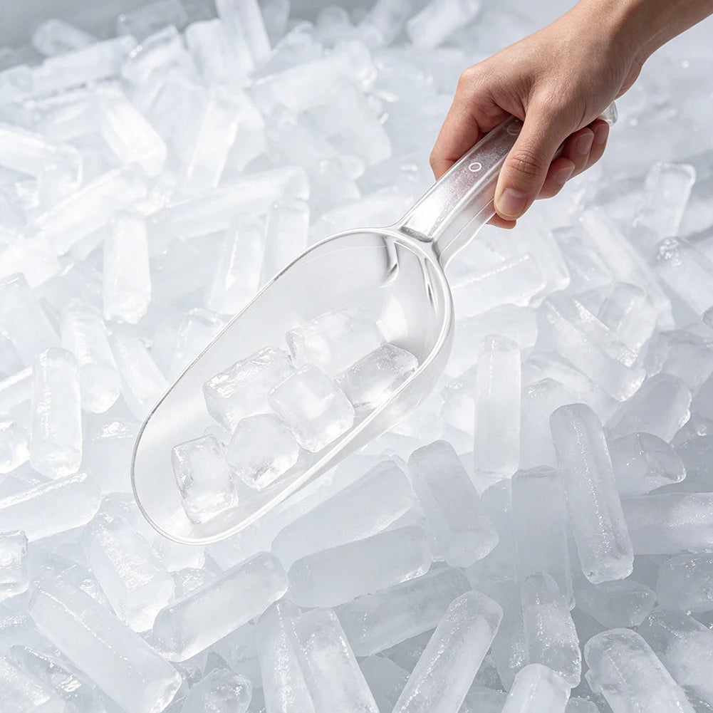 Clear Polycarbonate Ice Scoop – BPA-Free Food-Grade Shovel Ice Scoop Peaceful Pleasures Health and Wellness