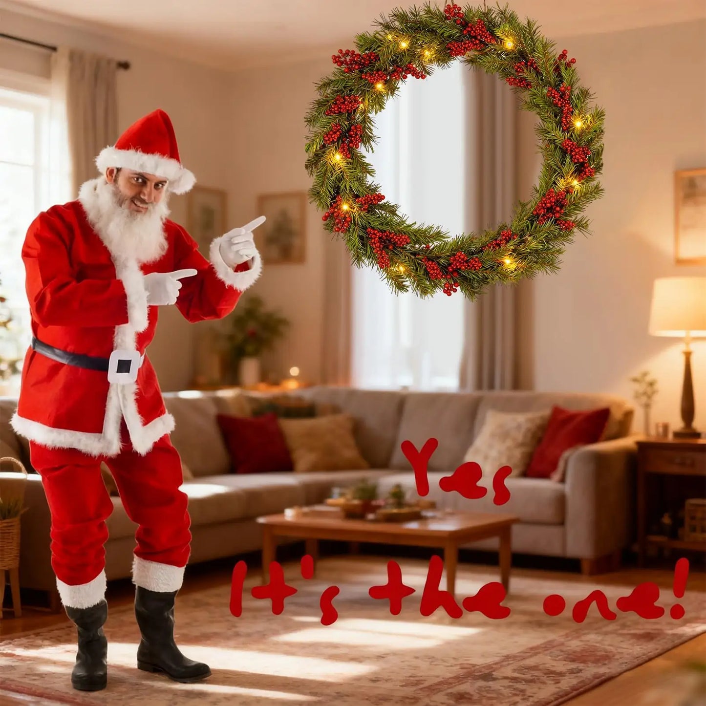 Garland For Christmas Bendable Hangable Christmas Artificial Vine Garland Decoration For Window Fence Porch Arch Mantel Peaceful Pleasures Health and Wellness