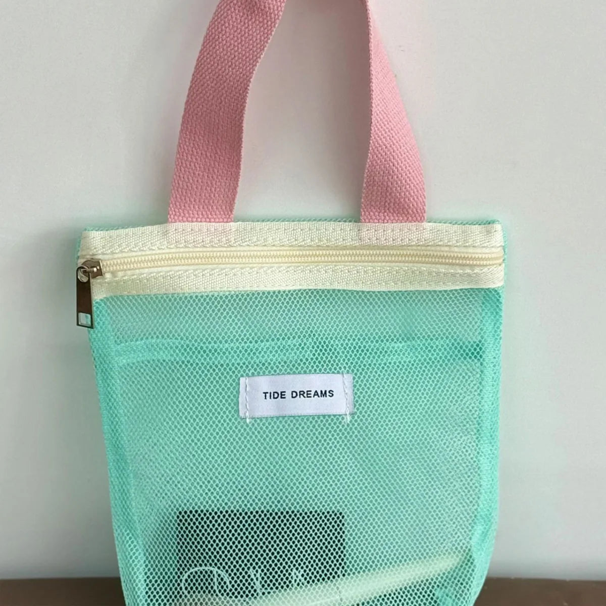 1Pcs Mesh Makeup Toiletry Storage Bags Handbags Portable Travel Washing Body Shower Tools Organizer Cosmetic Organizer Pouch Peaceful Pleasures Health and Wellness Green
