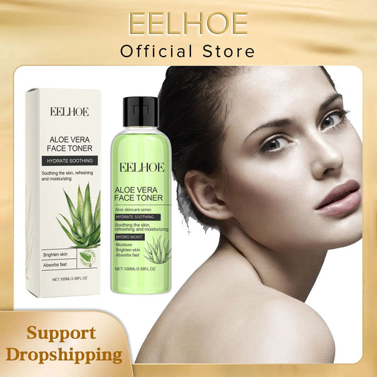 EELHOE Aloe Vera Face Toner – Pore Minimizing & Brightening Facial Toner Serum Peaceful Pleasures Health and Wellness Default Title