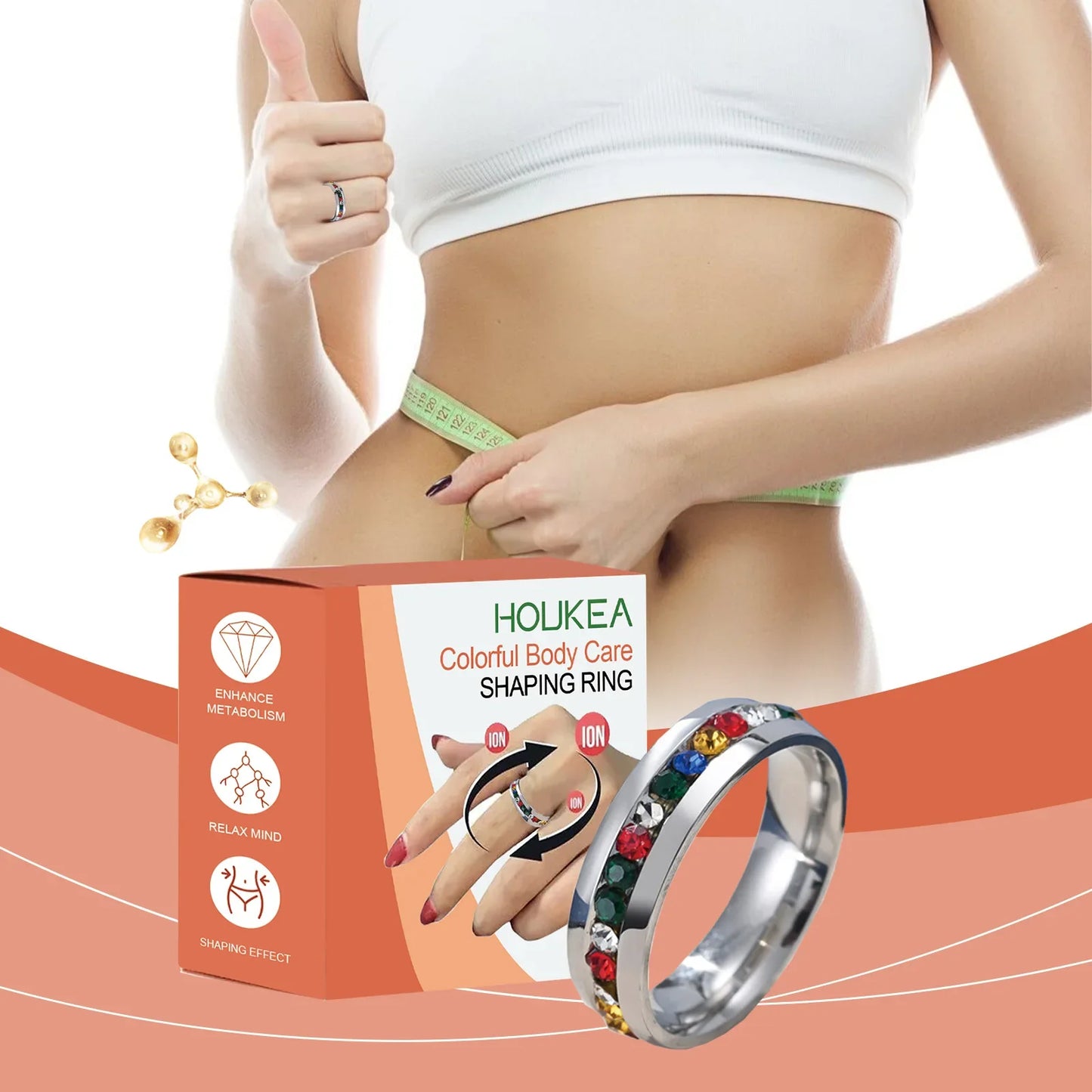 HOUKEA Slimming Ring – Blood Circulation & Body Shaper