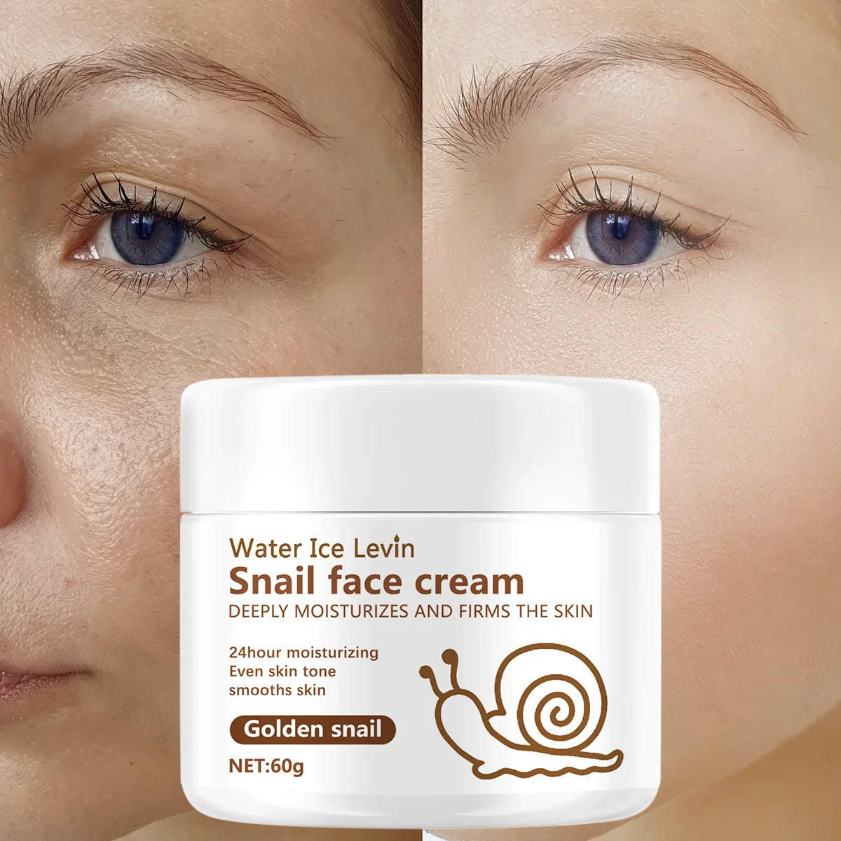 Snail Collagen Anti-Aging Face Cream – Firm, Hydrate & Brighten