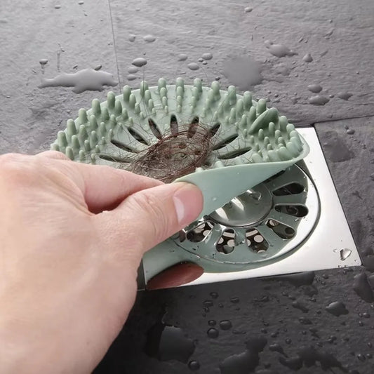 Silicone Hair Catcher Shower Drain Strainer Cover | Anti-Clog Drain Hair Catcher Oasis Select