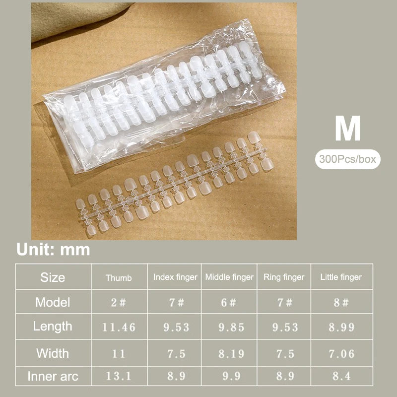 100 PCS Kids Fake Nail Tips False Nails Press On Nails Coffin Artificial Nails Clear Fake Nail Tips For Extension Manicure Tool Peaceful Pleasures Health and Wellness A4