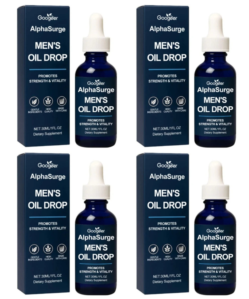 Men's Vitality Oil Drop 30ml | Maca, Tribulus & L-Arginine