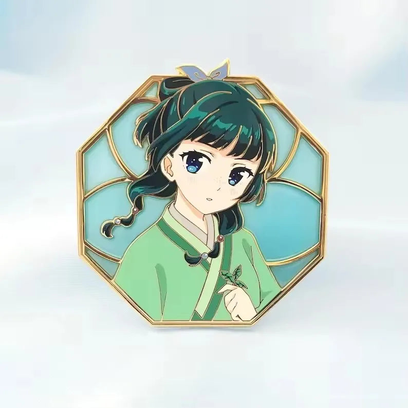 Maomao Jinshi Enamel Pin | The Apothecary Diaries Brooch