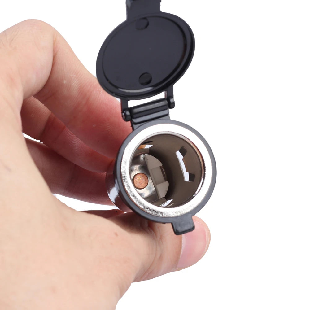 12V-24V Cigarette Lighter Female Socket – Waterproof Cover Peaceful Pleasures Health and Wellness