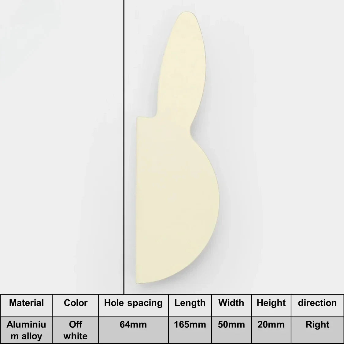 Love Rabbit Cartoon Cabinet Handle – Kids Room Door Pull