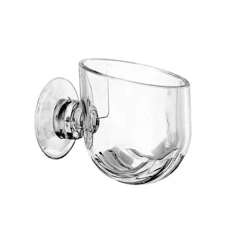 Acrylic Aquarium Plant Cup & Fish Feeding Container | Suction