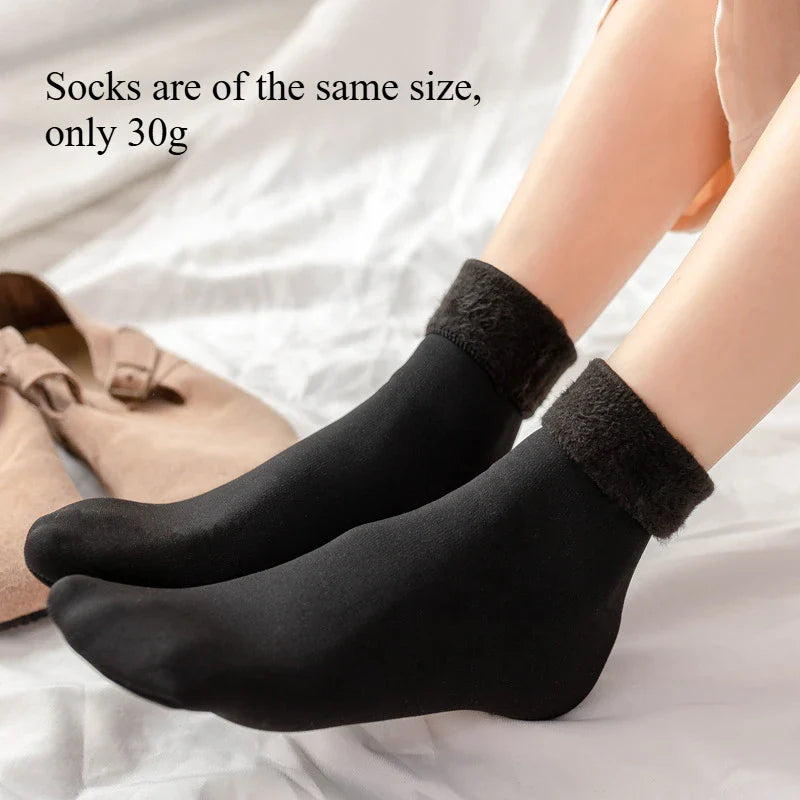 Women's Thermal Fleece Tights – Warm Velvet Pantyhose Winter