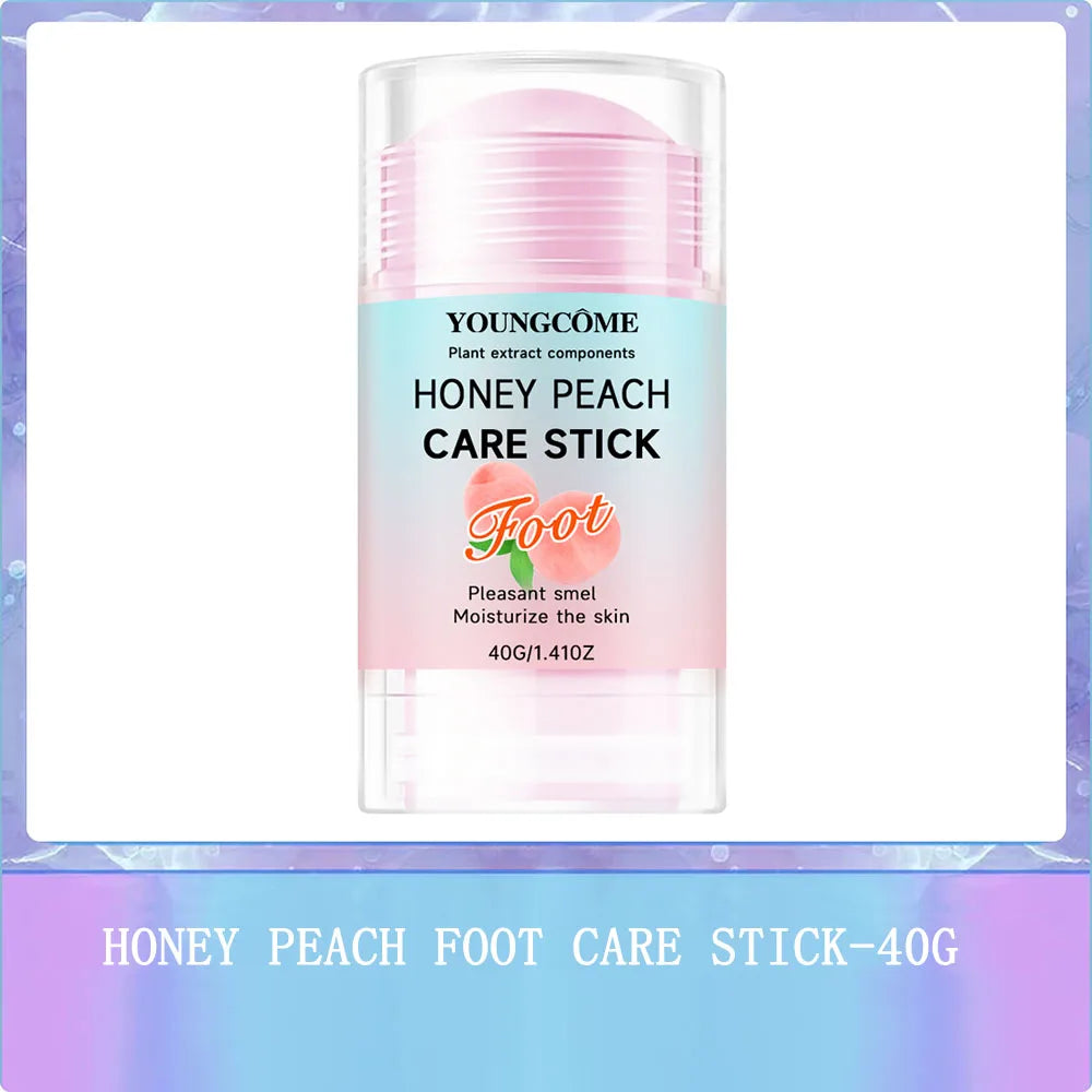 YOUNGCOME Honey Peach Foot Cream – 72H Moisture Heel Balm