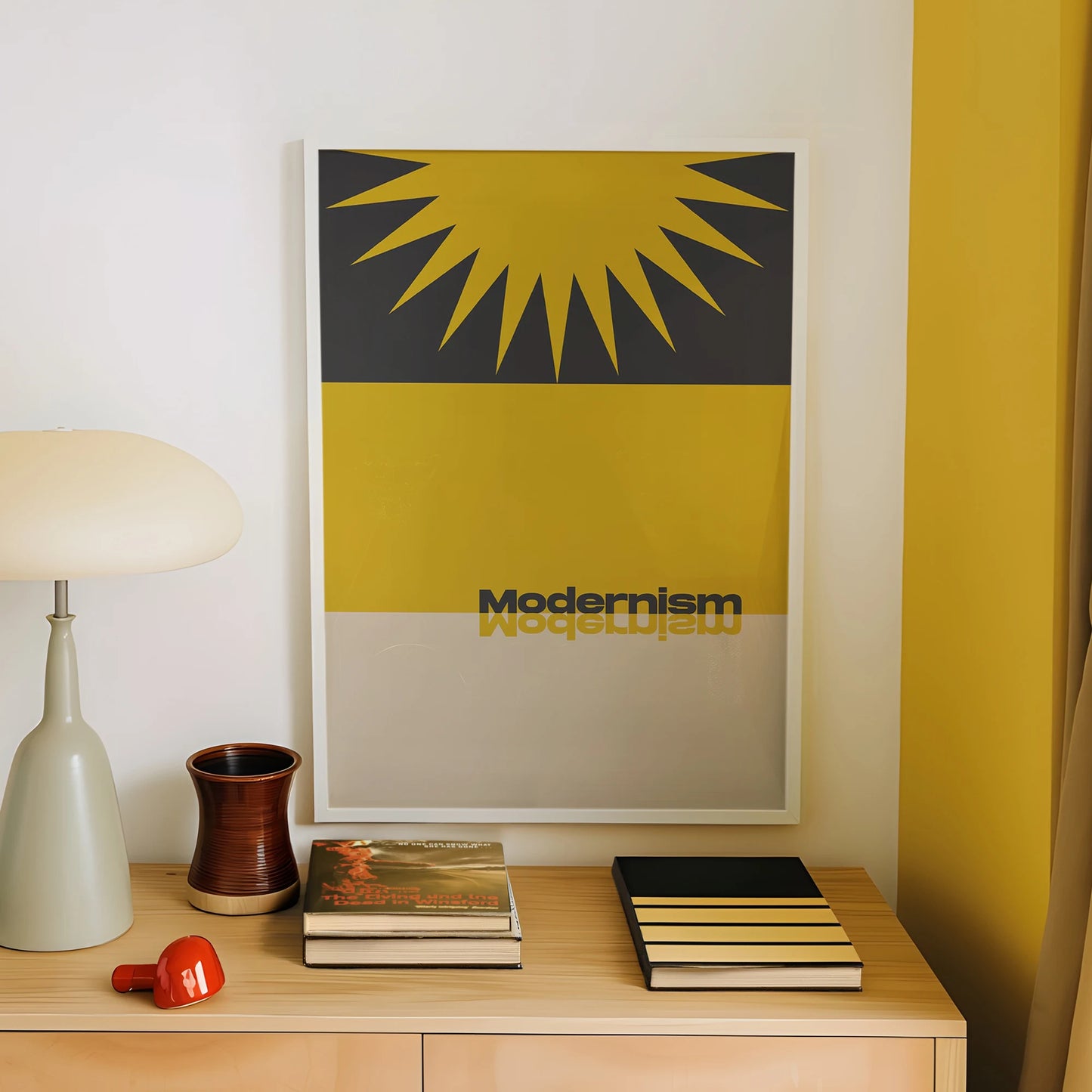 Modern Minimalist Canvas Wall Art Print | Home Decor Poster