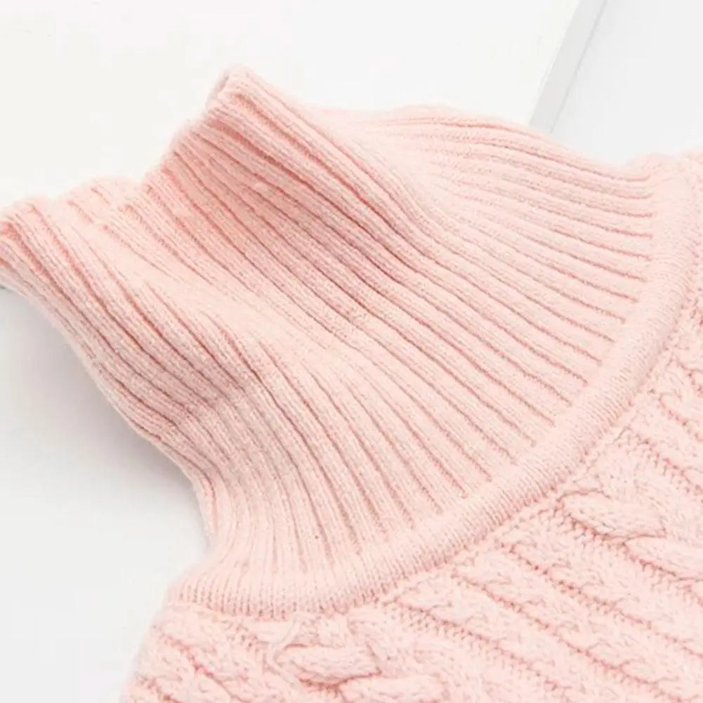 Kids Detachable Knit Neck Warmer | Winter Fake Collar Scarf Kids Neck Warmer Peaceful Pleasures Health and Wellness