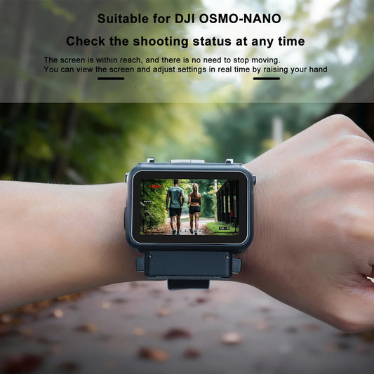 Suitable For DJI Osmo Nano Thumb Camera Image Multifunctional Vision Dock Wristband Expansion Protection Accessories Peaceful Pleasures Health and Wellness Type A