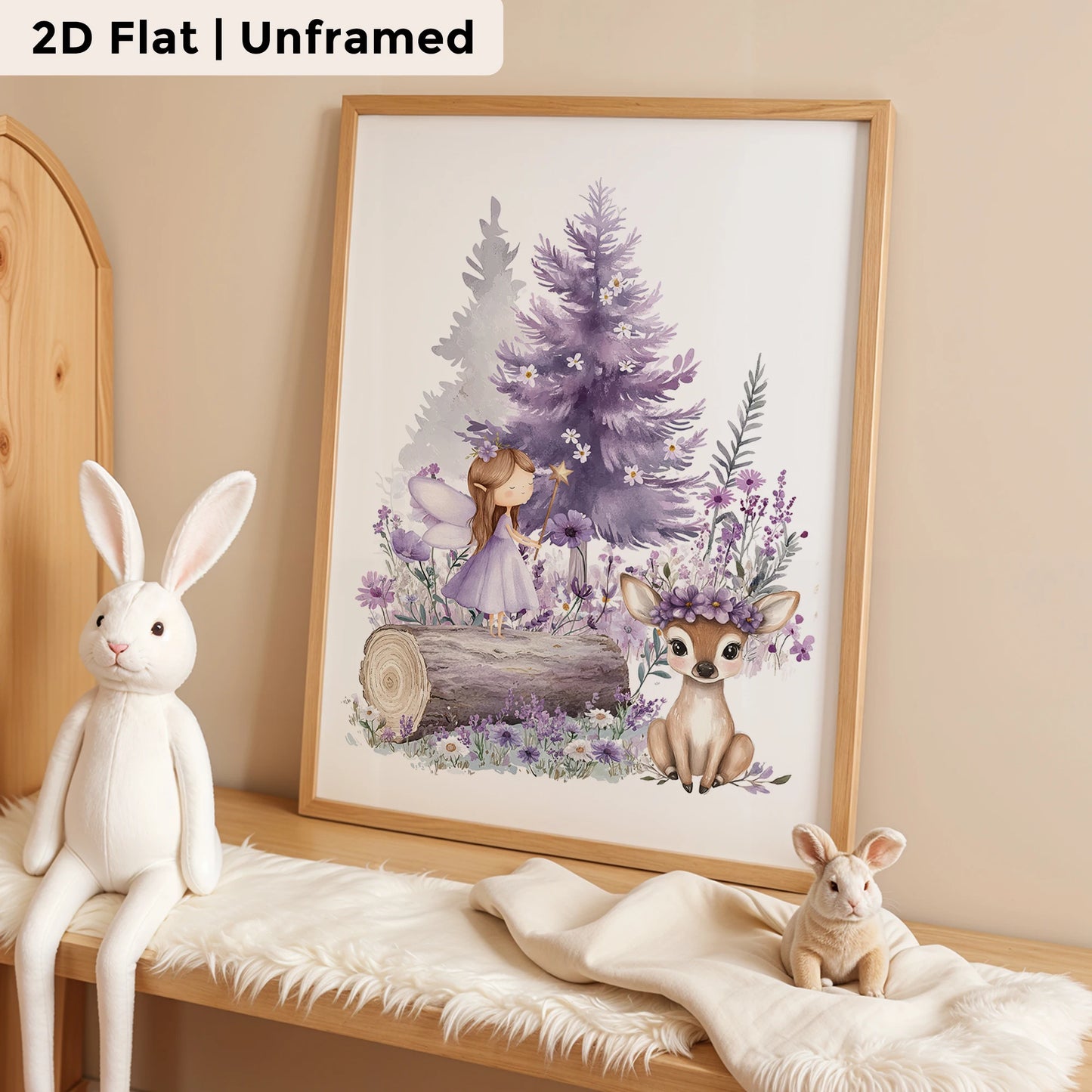 3-Piece Fox Forest Canvas Wall Art | Kids Room & Home Decor
