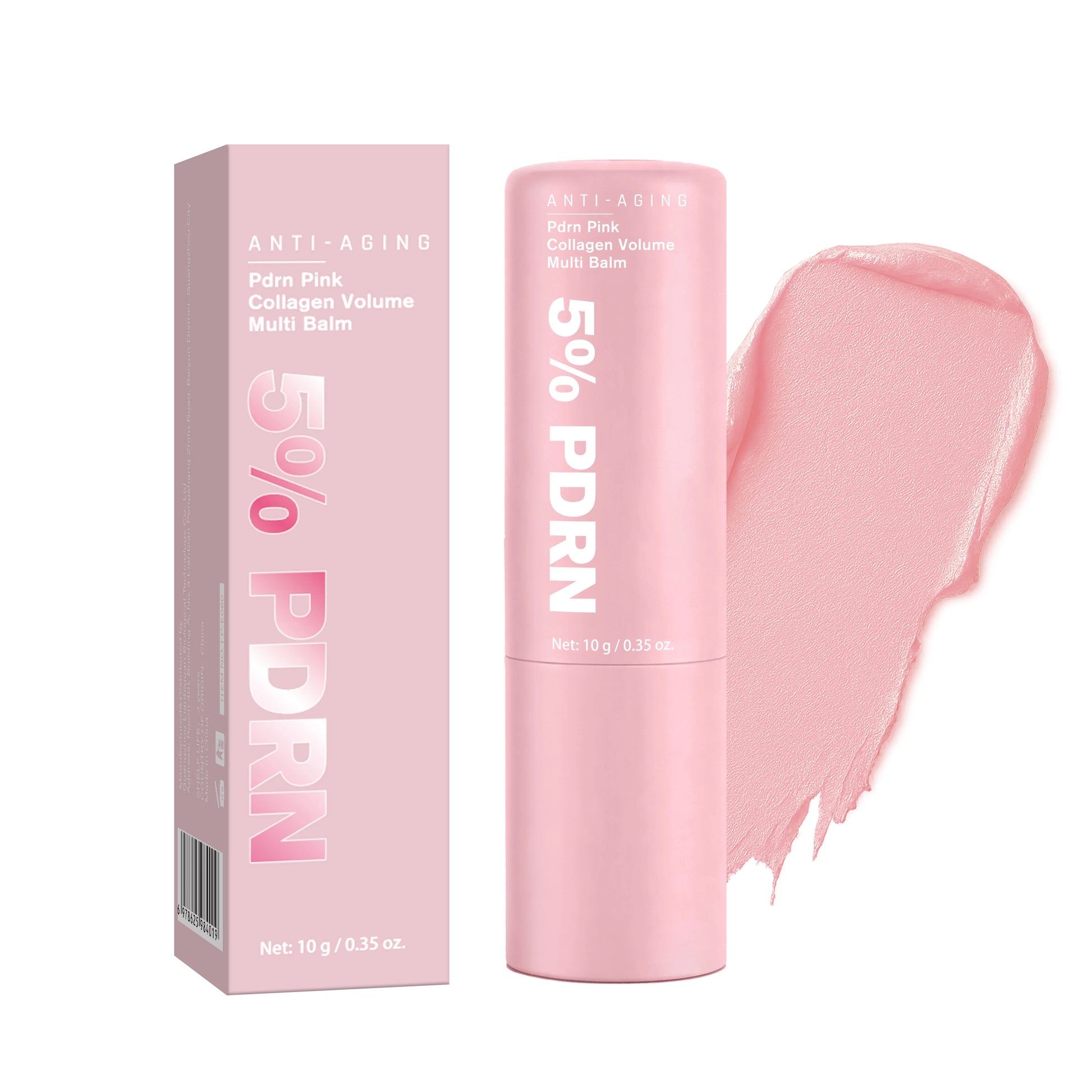 PDRN Pink Collagen Volume Multi Balm, All In One Volufiline, PDRN& NAD Stick ,Helping Look of Fine Lines, Firming Care,Lip Care Peaceful Pleasures Health and Wellness 1PC